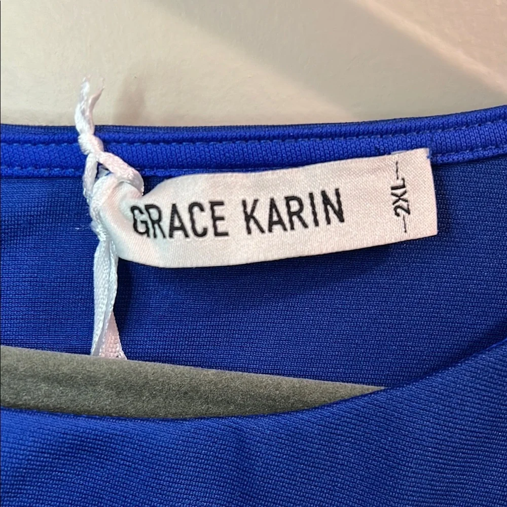 NWT GRACE KARIN Women's Wear to Work Bodycon Pencil Dress Size 2XL - Picture 3 of 6